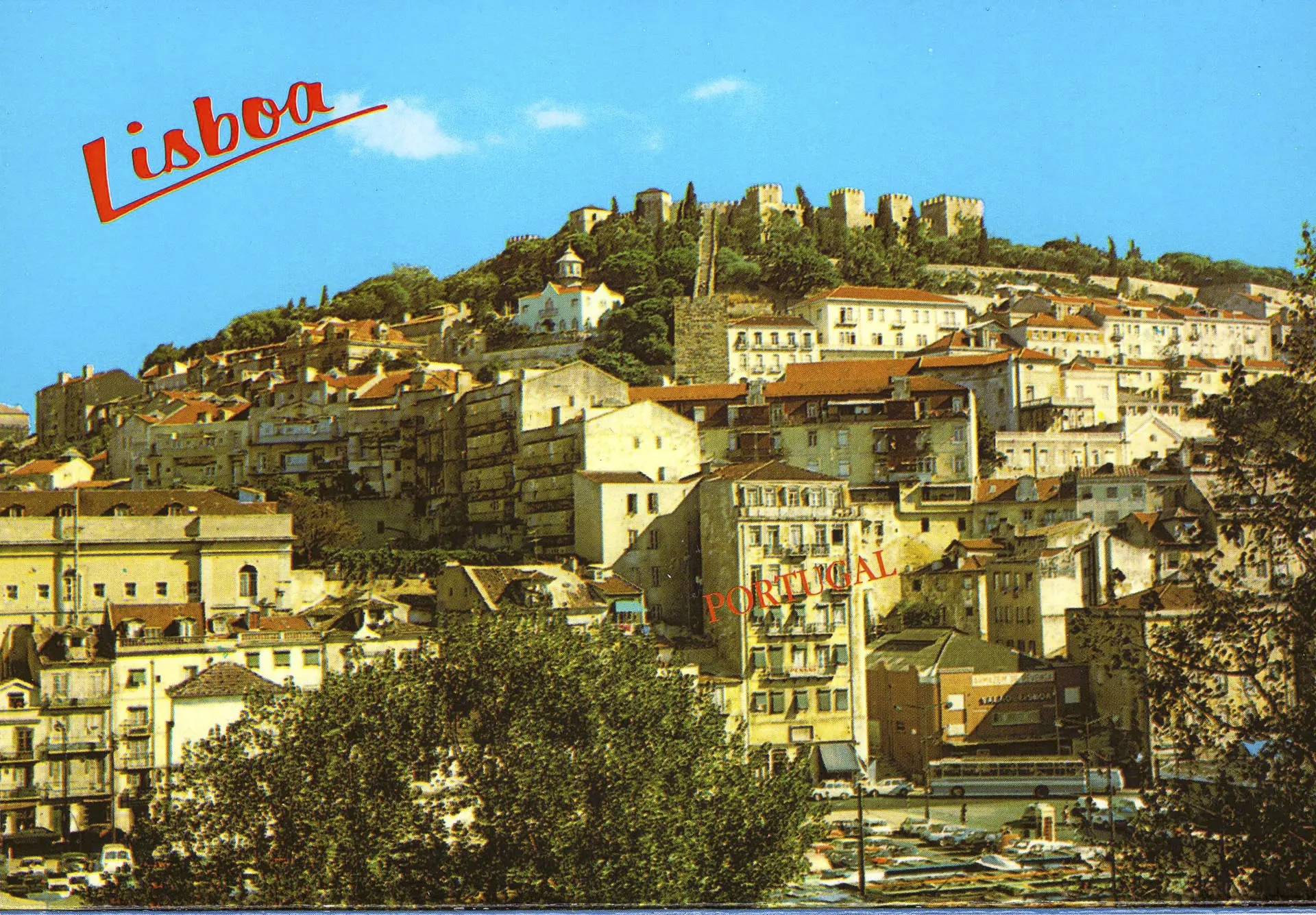 Castelo de S. Jorge, Lissabon, Portugal